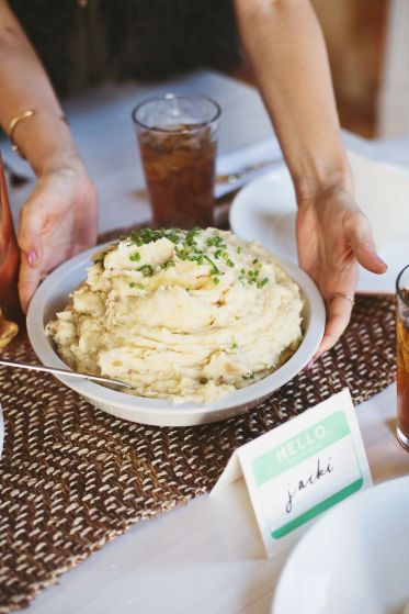 slow cooker mashed potatoes