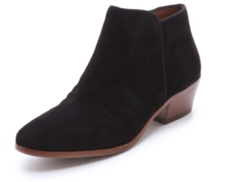 suede booties