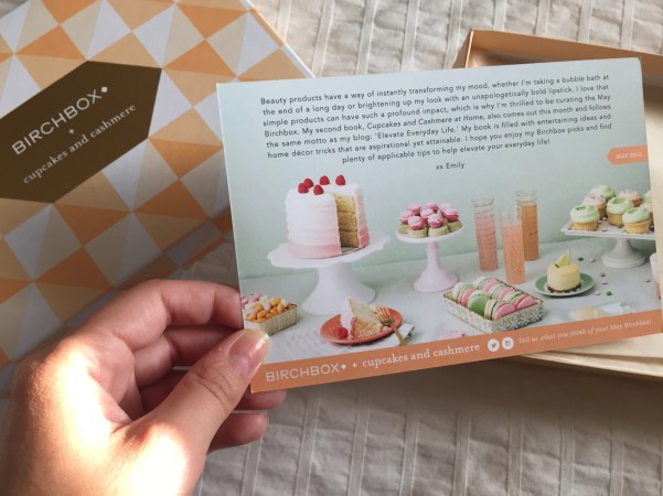 cupcakes and cashmere birchbox