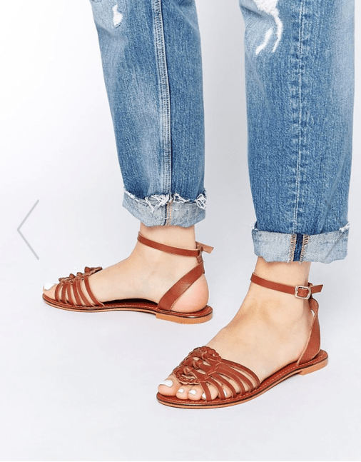 leather sandals